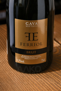 Cava Ferriol - вино игристое Кава Ферриоль 0.75 л белое брют
