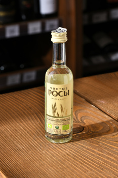 Водка Чистые Росы из ржаного зерна 0.05 л