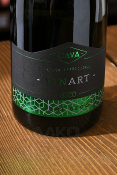 Cava Vinart - вино игристое Кава Винарт 0.75 л белое полусухое
