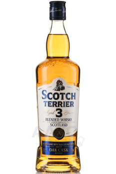 Scotch Тerrier - виски Скотч Терьер 3 года 0.7 л