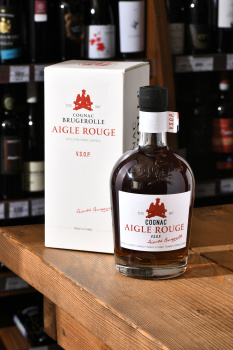 Brugerolle Aigle Rouge VSOP 4 years old - коньяк Брюжроль Игл Руж ВСОП четырехлетний 0.7 л в п/у