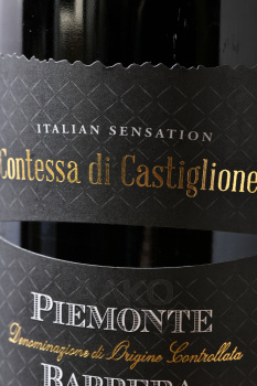 Contea di Castiglione Barbera Appassimento - вино Контесса ди Кастильоне Барбера Аппасименто 0.75 л красное полусухое