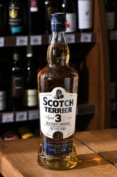 Scotch Тerrier - виски Скотч Терьер 3 года 0.7 л