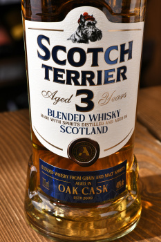 Scotch Тerrier - виски Скотч Терьер 3 года 0.7 л