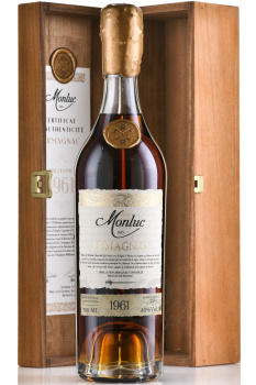 Monluc Armagnac 1961 - арманьяк Монлюк 1961 год 0.7 л в д/у