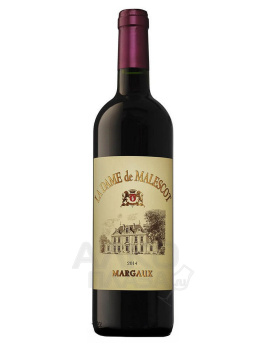 Chateau Malescot St. Exupery La Dame de Malescot - вино Шато Малеско Сент-Экзюпери Ля Дам де Малеско 0.75 л красное сухое