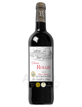 Chateau Rollin Cru Bourgeois - вино Шато Роллан Крю Буржуа 0.75 л сухое красное