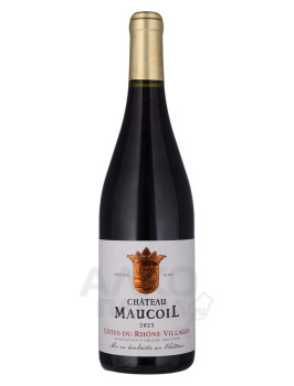 Chateau Maucoil Cotes-du-Rhone-Villages - вино Шато Мокой Кот-дю-Рон-Вилаж 0.75 л сухое красное
