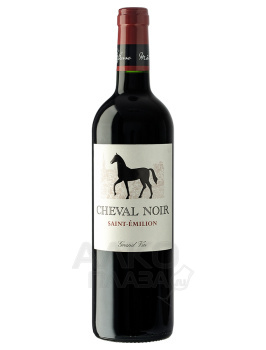 Mahler-Besse Cheval Noir Saint-Emilion - вино Малер-Бесс Шеваль Нуар Сент-Эмильон 0.75 л сухое красное