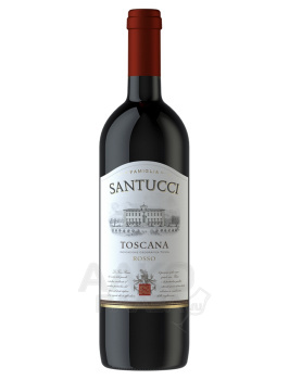 Castellani Famiglia Santucci Toscana Rosso - вино Кастеллани Фамилья Сантуччи Тоскана Россо 0.75 л красное сухое