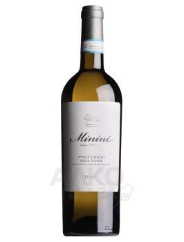Cantine Francesco Minini Pinot Grigio - вино Кантине Франческо Минини Пино Гриджио 0.75 л сухое белое