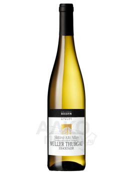 Kellerei Bozen Eisacktaler Muller Thurgau - вино Келлерай Бозен Айзекталер Мюллер Тургау 0.75 л белое сухое