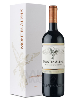 Montes Alpha Cabernet Sauvignon - вино Монтес Альфа Каберне Совиньон 0.75 л красное сухое