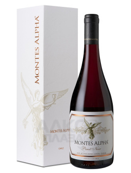 Montes Alpha Pinot Noir - вино Монтес Альфа Пино Нуар 0.75 л сухое красное