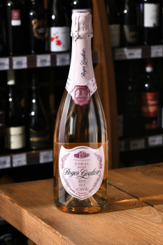 Roger Goulart Coral Rose Brut Cava DO - игристое вино Рожер Гуларт Корал Розе Брют Кава 0.75 л