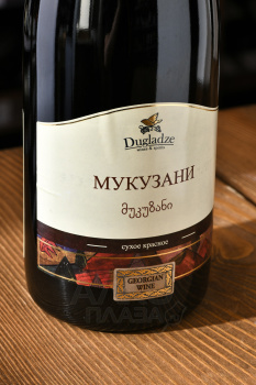 Dugladze Mukuzani - вино Дугладзе Мукузани 0.75 л красное сухое