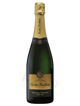 Nicolas Feuillatte Grande Reserve Demi-Sec - шампанское Николя Фейатт Гранд Резерв Деми-Сек 0.75 л белое полусхое