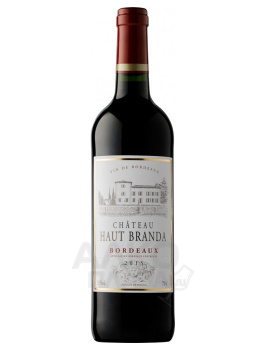 Chateau Haut Branda - вино Шато О-Бранда 0.75 л красное сухое