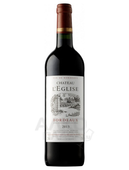 Chateau l’Eglise - вино Шато л’Эглиз 0.75 л красное сухое