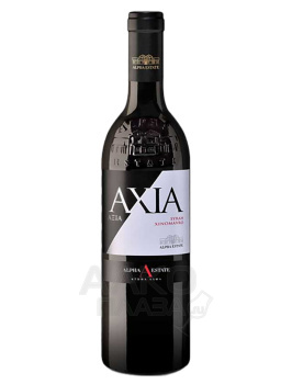 Alpha Estate Axia Syrah-Xinomavro - вино Альфа Эстейт Аксия Сира-Ксиномавро 0.75 л красное сухое