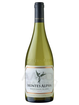 Montes Alpha Sauvignon Blanc - вино Монтес Альфа Совиньон Блан 0.75 л белое сухое