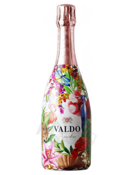 Valdo Paradise Rose Brut - игристое вино Вальдо Парадайз Розе Брют 0.75 л