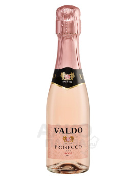 Valdo Rose Brut Prosecco DOC - игристое вино Вальдо Розе Брют Просекко ДОК 0.75 л