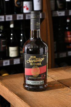 Santiago de Cuba Extra Anejo 12 years - ром Сантьяго де Куба Экстра Аньехо 12 лет 0.7 л