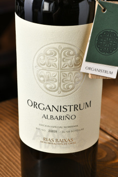 Organistrum Albarino DO - вино Органиструм Альбариньо ДО 0.75 л белое сухое