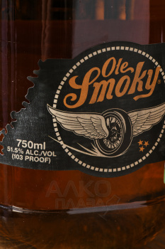 Ole Smoky Harley - Davidson Motorcycles Chad Corn Whisky - водка Оле Смоуки Харлей-Дэвидсон Мотосайклз Чад Корн Виски 0.75 л