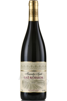 Mourvedre-Syra de Gai-Kodzor - вино Мурведр-Сира де Гай-Кодзор 0.75 л красное сухое