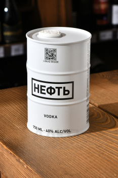 Neft White - водка Нефть Белая 0.7 л