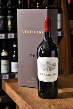 Ventaglio Toscana IGT gift box - вино Вентальо 0.75 л в п/у красное сухое