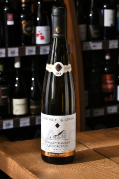 Dopff & Irion Domaines du Chateau de Riquewihr Les Sorcieres Gewurztraminer Semi-Sweet Alsace AOC - вино Допф & Ирион Домен дю Шато де Риквир Ле Сорсьер Гевюрцтраминер 0.75 л белое полусладкое