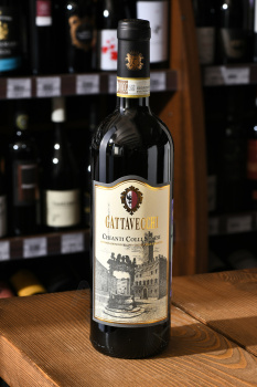 Gattavecchi Chianti Colli Senesi - вино Гаттавекки Кьянти Колли Сенези 0.75 л красное сухое