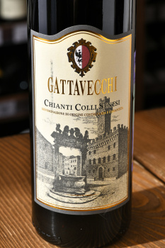Gattavecchi Chianti Colli Senesi - вино Гаттавекки Кьянти Колли Сенези 0.75 л красное сухое