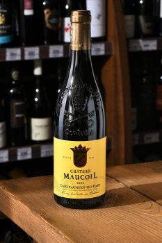 Chateau Maucoil Chateauneuf-du-Pape - вино Шато Мокуаль Шатонеф-дю-Пап 0.75 л красное сухое