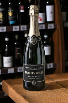 Dopff & Irion Cremant d’Alsace AOC Zero Dosage - вино игристое Допфф и Ирион Креман д’Альзас Зеро Дозаж 0.75 л белое экстра брют