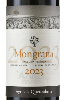 Querciabella Mongrana Maremma Toscana IGT - вино Кверчабелла Монграна Маремма Тоскана 0.75 л красное сухое