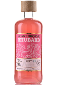 Koskenkorva Rhubarb Pomegranate - ликер десертный Коскенкорва со вкусом ревеня и граната 0.5 л