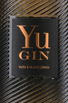 Yu Gin Black Lemon - джин Ю Юдзу Черный Лимон 0.7 л
