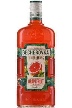 Becherovka Grapefruit & Hops - ликер Бехеровка Грейпфрут Хмель 0.5 л