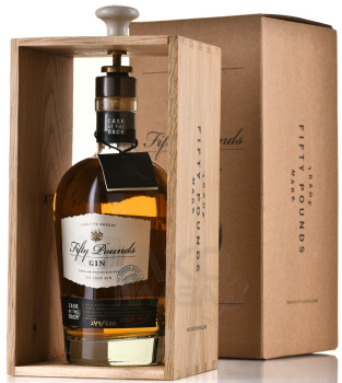 Fifty Pounds Oak Cask - джин Фифти Паундз Оак Каск 0.7 л в д/у