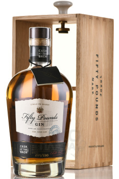 Fifty Pounds Oak Cask - джин Фифти Паундз Оак Каск 0.7 л в д/у