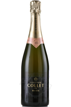 Champagne Collet Brut Rose - шампанское Колле Брют Розе 0.75 л розовое брют