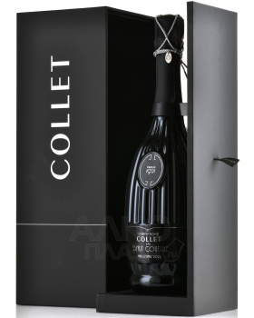 Champagne Collet Esprit Couture Millesime Brut - шампанское Колле Эсприт Кутюр Брют Миллезиме 2015г. 0.75 белое брют в п/у