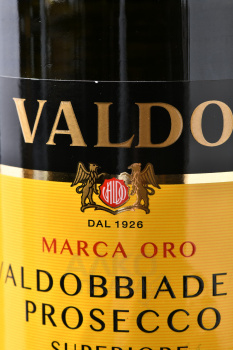 Valdo Marca Oro di Valdobbiadene Prosecco Superiore - вино игристое Вальдо Марка Оро ди Вальдоббьядене Просекко Супериоре 0.75 л белое экстра драй