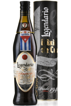 Legendario Elixir De Cuba - ром Легендарио Эликсир де Куба 0.7 л в тубе