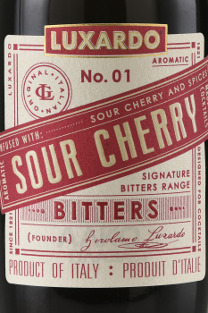 Luxardo Aromatic Bitters Sour Cherry - ликер Люксардо Ароматик Биттерс Кислая Вишня 0.2 л