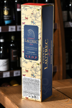 Lautrec VSOP - коньяк Лотрек ВСОП 0.7 л в п/у